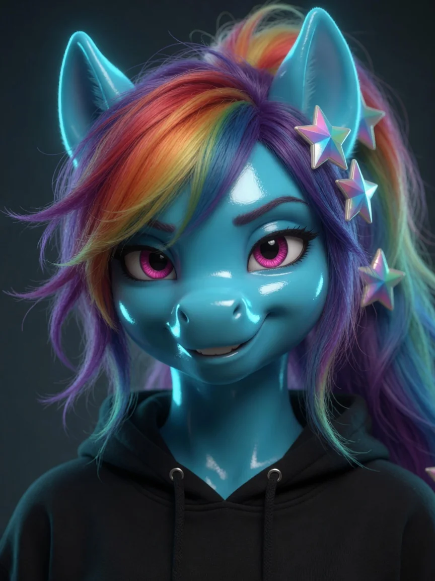 Lumen face close-up